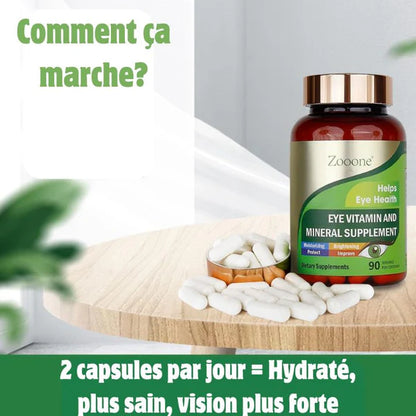 Supplément de vitamines et de lutéine pour la santé maculaire