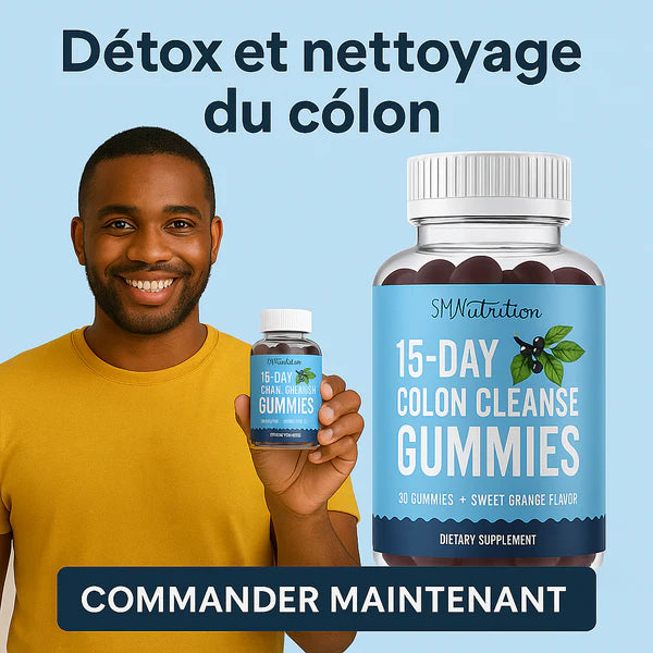 Détox et nettoyage du côlon - Élimine Toxines & Constipation