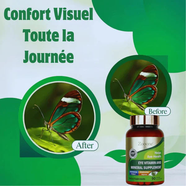 Supplément de vitamines et de lutéine pour la santé maculaire