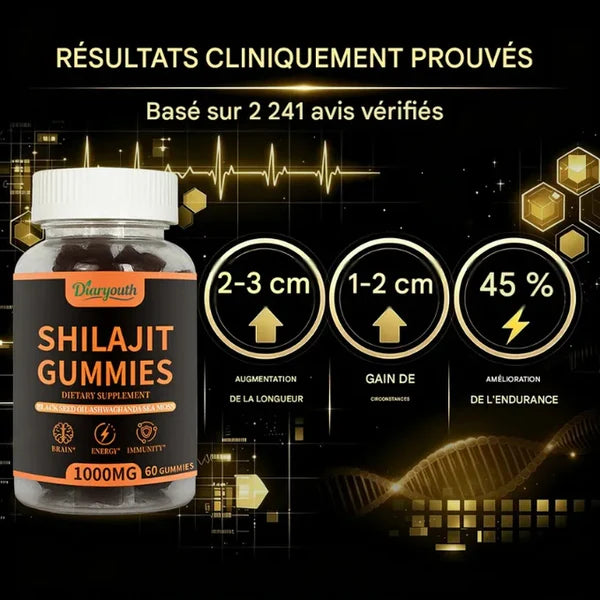 Diaryouth Pure Himalayan Shilajit Gummies