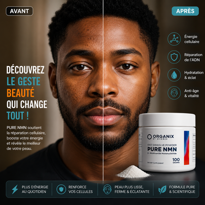 Organix™ - Poudre pure de NMN (Nicotinamide Mononucléotide) (H)