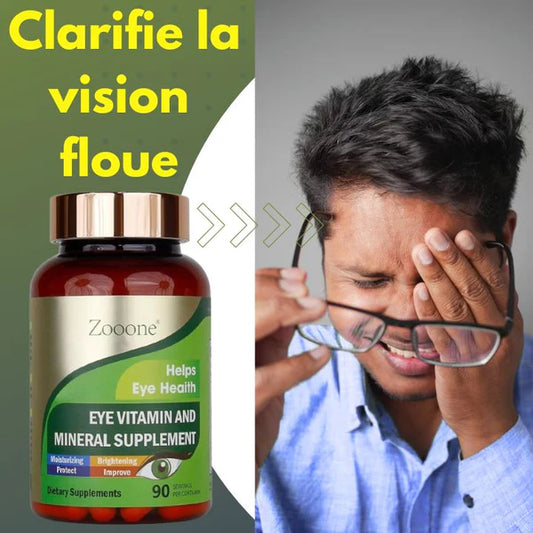 Supplément de vitamines et de lutéine pour la santé maculaire