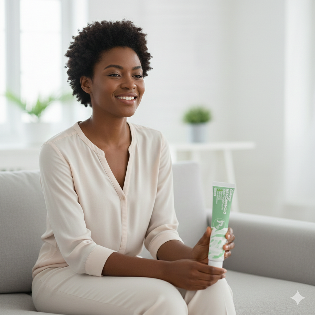 Crème à base de plantes pour hémorroïdes