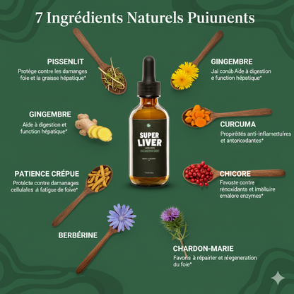 Kiyoi Super Liver — Nettoyage complet et naturel du foie