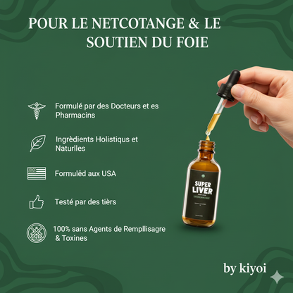 Kiyoi Super Liver — Nettoyage complet et naturel du foie