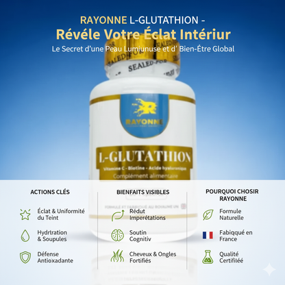 GELULE DE GLUTATHION ÉCLAIRCISSANT