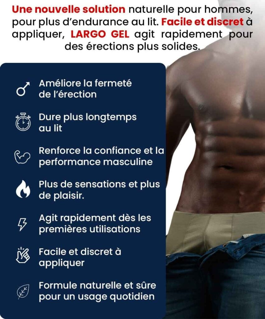 Largo produit dagrandissement du pénis