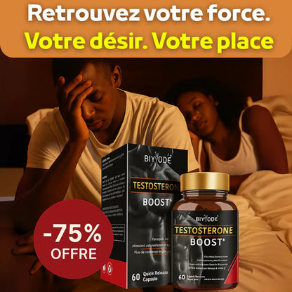 TESTOSTERONE BOOSTER™ | Booster Naturel de Testostérone