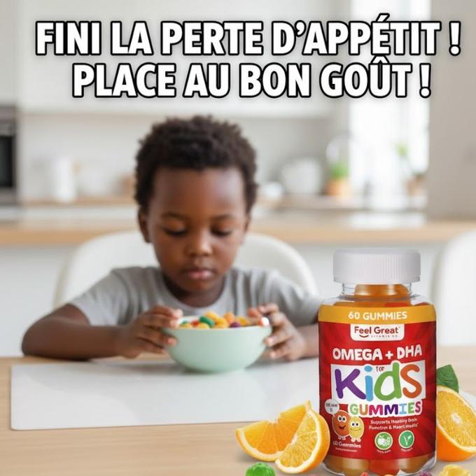 Des vitamines qui ouvrent l’appétit et donnent le sourire