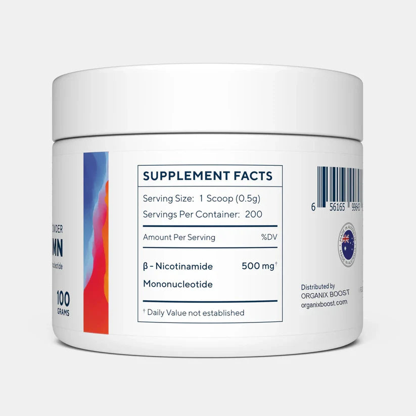 Organix™ - Poudre pure de NMN (Nicotinamide Mononucléotide)