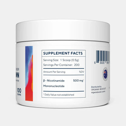 Organix™ - Poudre pure de NMN (Nicotinamide Mononucléotide) (H)